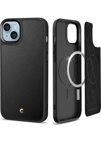 Ciel By Cyrıll iPhone 14 / 13 ile Uyumlu Kılıf Kajuk Mag Magsafe Özellikli Black - ACS05091