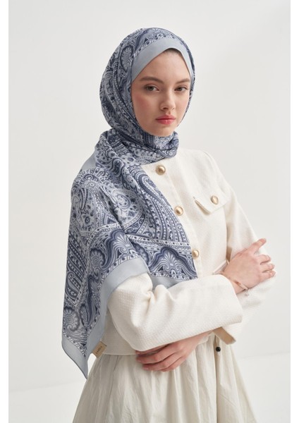 Ravena Soft Mavi Nilla Pamuklu Şal fırsatları