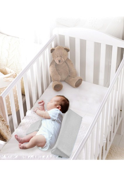 BabyJem Bebek Güvenli Uyku Yastığı 014 Gri