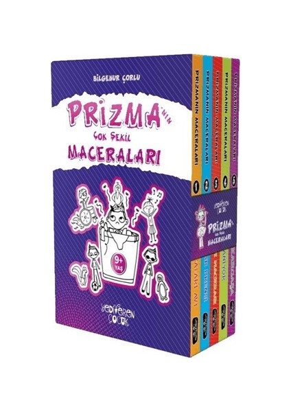 Prizma'nın Çok Şekil Maceraları Seti (5 Kitap Takım)