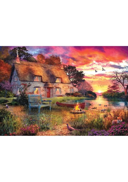 Puzzle - Yaz Akşamı / 260 Parça Puzzle, #3337