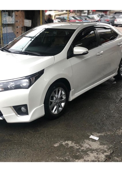 Toyota Corolla Yan Marşpiyel 2013-2018 (Plastik) Boyasız