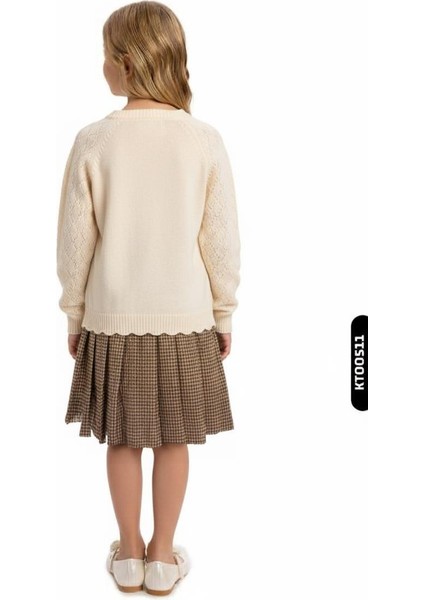 Kız Çocuk Elbise 8-12 Yaş 4057 fiyatları