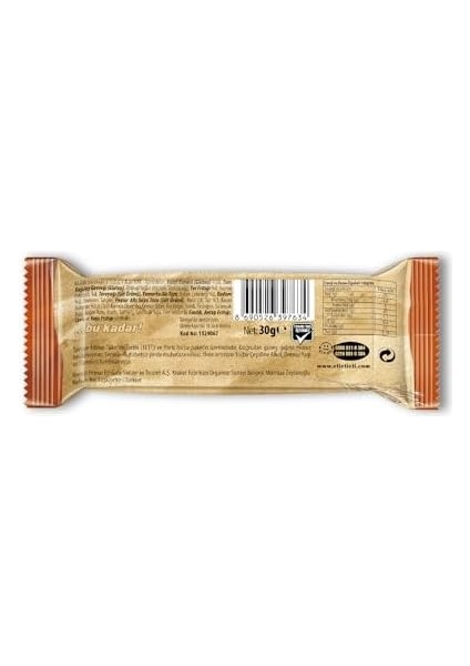 Eti Lifalif Kajun Baharatlı Tuzlu Yulaf Bar 30 G x 16 Adet