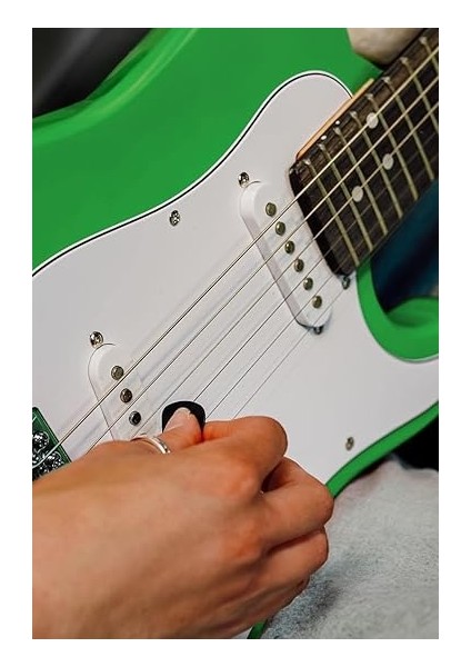 CEG-36GR 8-12 Yaş Çocuklar Için Amfili Full 3/4 36 Inç Elektro Gitar Seti Yeşil fırsatları