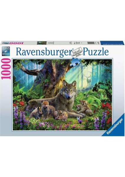 Puzzle, Wolves In, 1000 Parça