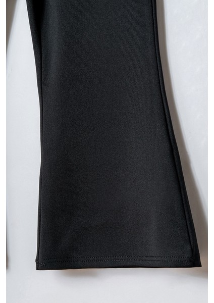 Yüksek Bel Ispanyol Paça Kız Çocuk Tayt fırsatları