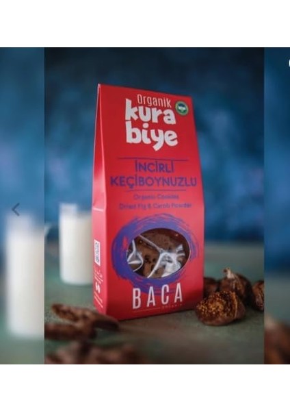 Baca Organik Keçiboynuzlu Incirli Kurabiye