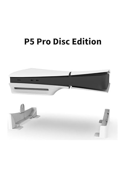 Sony Ps5 Pro/ps5 Ince Konsol Için Yatay Stand, Playstation 5 Pro Disk ve Dijital Sürüm Aksesuarlarıyla Uyumlu Taban Standı Kaymaz Mads fırsatları