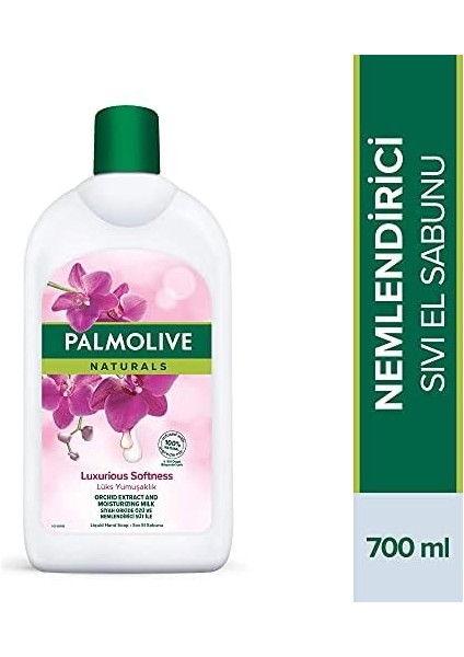 Palmolive Naturals Siyah Orkide Ipeksi Yumuşaklık Nemlendirici Sıvı El Sabunu (700 Ml)