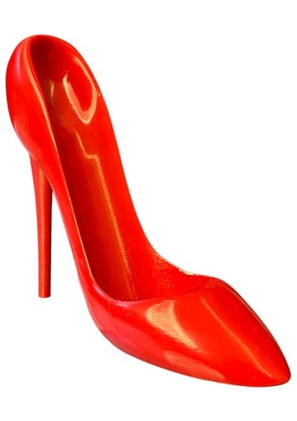 Stiletto Görünümlü Şarap Standı – El Boyaması Şık ve Dekoratif Şarap Tutucu | Modern Ev Dekoru fırsatları