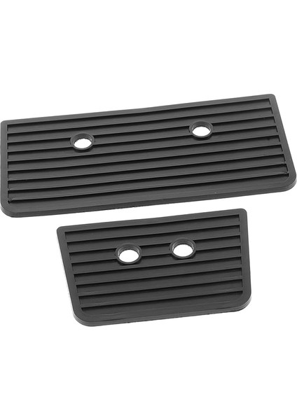 2 Adet Profesyonel Davul Pedalı Koruyucu Davul Pedalı Parçaları Kaymaz Pedal Pedaler ve Aksesuarları Için Antiskid Kauçuk Padleri