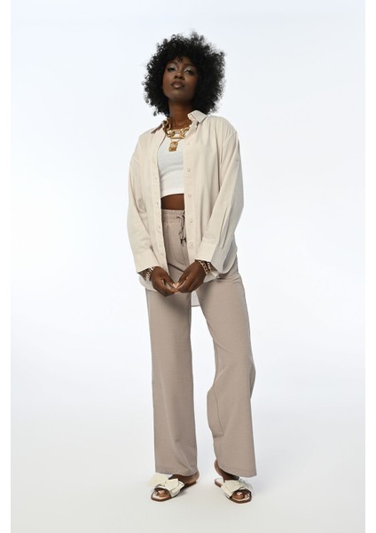 Kadın Çizgili Gömlek fırsatları