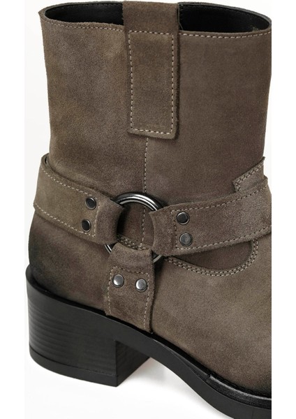 Refanna 5pr Vizon Kadın Topuklu Bot