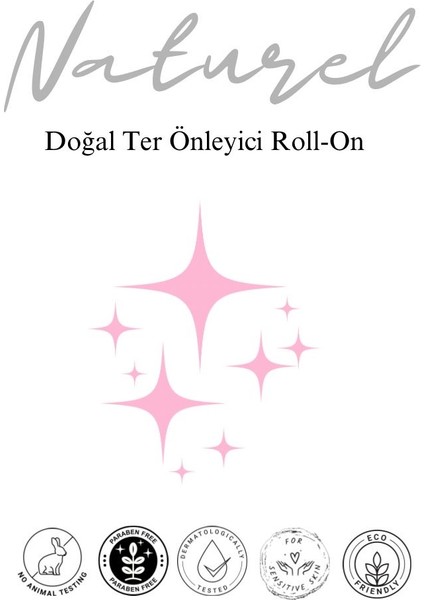 Doğal Ter Kokusu Önleyici Roll-On 75 ml fırsatları