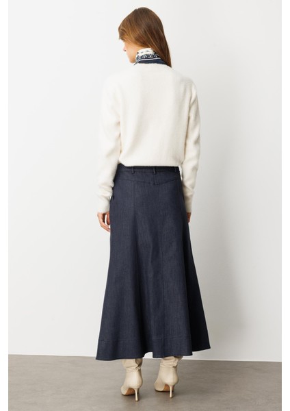 Kloş Kot Etek-Lacı fırsatları