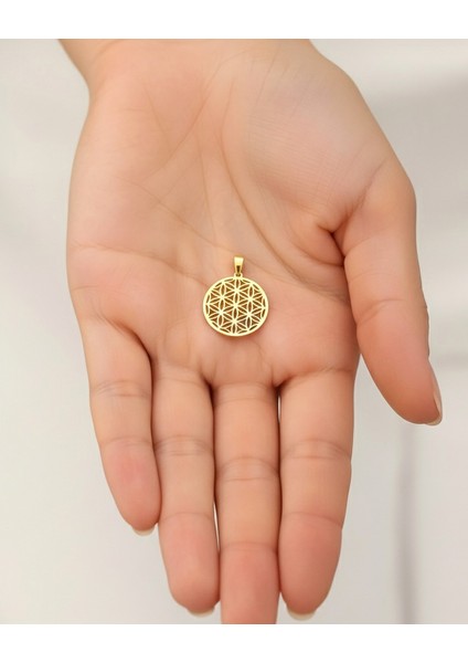 Yaşam Çiçeği 14 Ayar Altın Kolye Ucu fiyatları
