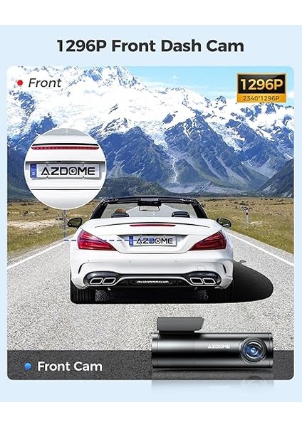 1296 P Çizgi Kamı, Wifi Mini Gizli Araba Kamera Ile, Gece Görüşlü Ses Kontrolü Araç Kaydedici, Wdr, Döngü Kayıt, G-Sensor, Süper Kapasitör (M300) fiyatları