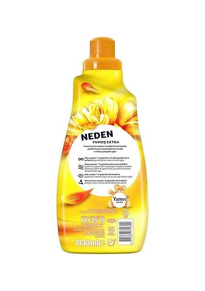 Çamaşır Yumuşatıcısı Extra Konsantre Hanımeli 1440 ml modelleri