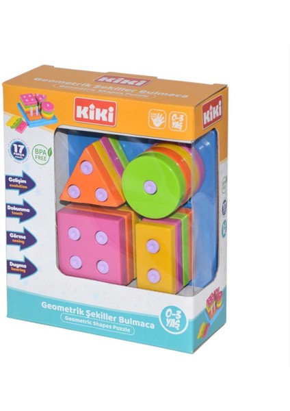 AE-1410 KİKİ GEOMETRİK ŞEKİLLER BULMACA