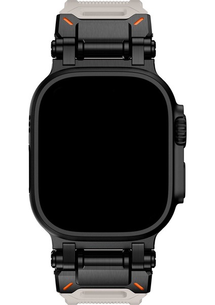 Apple Watch 11 10 46MM 9 8 7 6 Se Ultra Uyumlu 49-46-45-44-42MM Metal Pimli Tokalı Premium Silikon Kordon – Dayanıklı Spor Rubber Kayış fırsatları