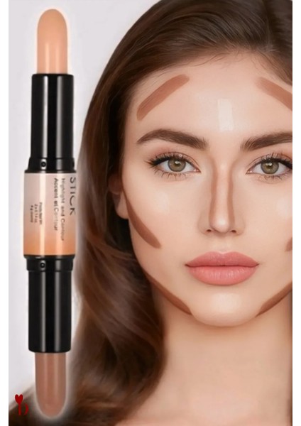 Çift Taraflı Kontür & Aydınlatıcı Wonder Stick