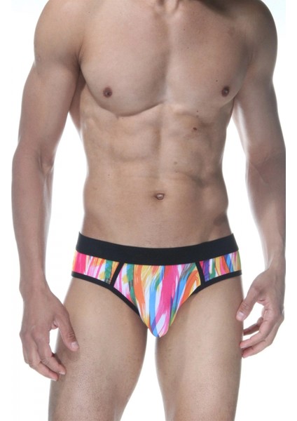 Renkli Jockstrap Erkek Iç Giyim
