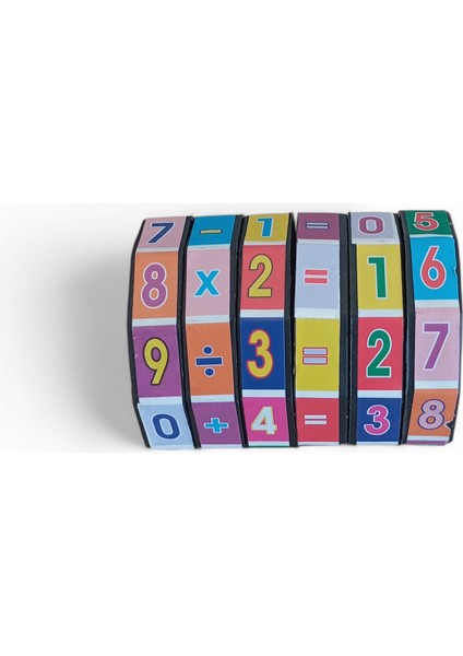 Eğitici Matematik Dört Işlem Küpü, Eğitici Küp, Dört Işlem Küpü MEER1026 modelleri