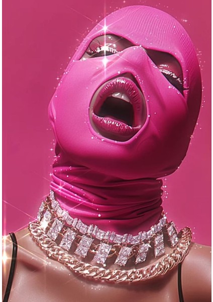 Pembe Maske 1 :) Ev Duvar Salon Güzellik Salonu Ofis Dükkan Dekarasyon Kanvas Tablo fiyatları