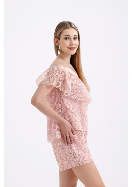 Astarlı Dantel Şort ve Bluz Takım | TKMT33683 fiyatları