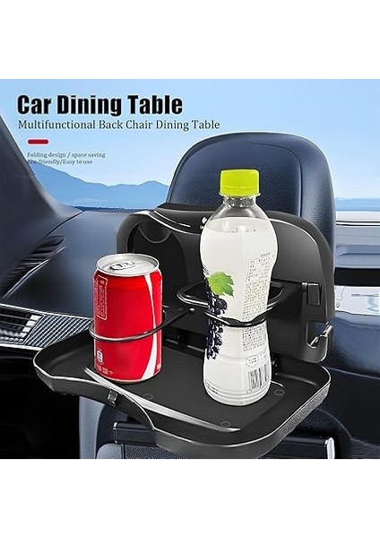 Otomobil Masası, Katlanır Masa, Küçük Araç Arka Koltuğu, Araç Arkası Düzenleyici, Arka Koltuk, Otomobil Masası, Arka Koltuk, Bardak Tutuculu (Siyah) indirimleri