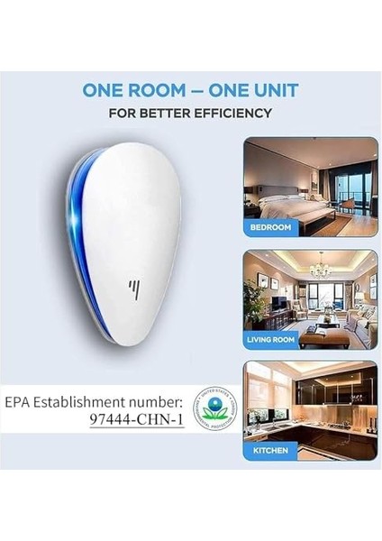 Bolivia&apos;s Ultrasonik Haşere Kovucu, Premium Elektronik Böcek Savar, 360 Derece Etkili Ultrasonik Teknoloji, Ev ve Ofis Kullanımı Için Ideal, Tüm Haşerelere Karşı Etkili Koruma modelleri