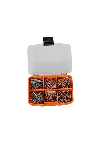 260 Adet Paslanmaz Beton Çivisi Seti - 3 Çeşit Çelik Beton, Duvar, Parke Çivisi fiyatları