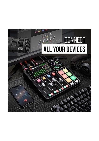 Rodecaster Duo - Kompakt Entegre Ses Kayıt Stüdyosu, Podcast Için Ideal fırsatları
