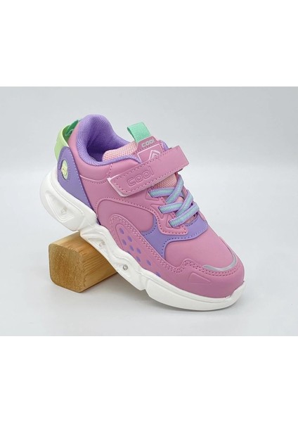 Cool Valery-Ptk 26/30 Çocuk Işıklı Taban Cırtlı Sneaker Spor Ayakkabı fiyatları