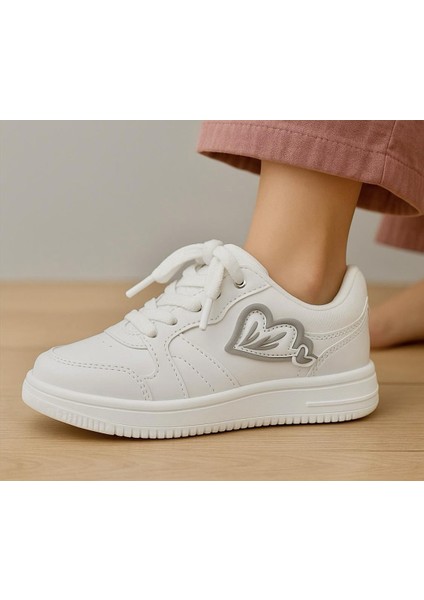 Cool Megan-Flt 31/36 Kız Çocuk Cırtlı ve Bağcıklı Sneaker Spor Günlük Ayakkabı