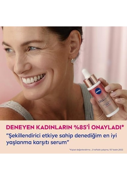 Nıvea Cellular Expert Lift Doğal Retinol Alternatifi Saf Bakuchiol Içeren, Kolajen Tetikleyici Kırışıklık Karşıtı Cilt Serumu 30 ml modelleri