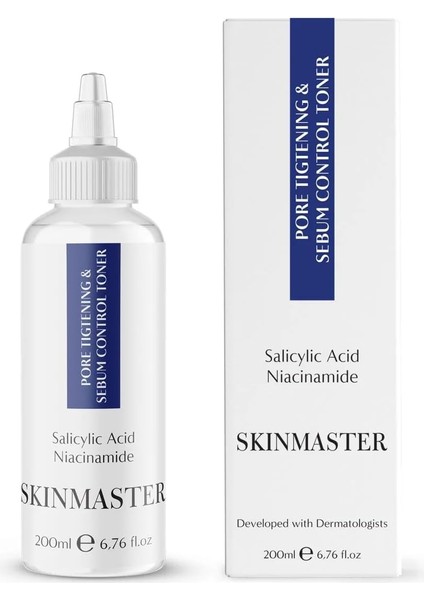 Skinmaster Gözenek Sıkılaştırıcı, Akne ve Siyah Nokta Karşıtı, Sebum Dengeleyici Tonik