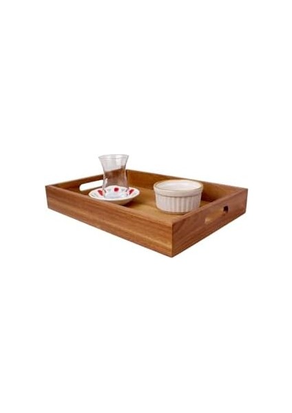 Akasya Ağacından Lüx Mutfak Tepsisi 35 * 25CM, Akasya Lüx Sunum Tepsisi, Akasya Tepsi fiyatları
