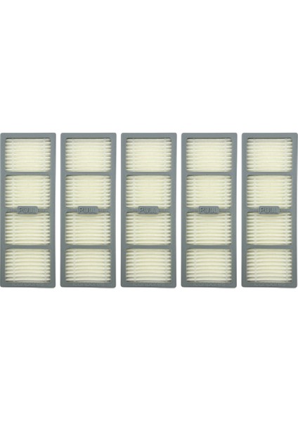 Philips Uyumlu Homerun 7000 Serisi Aqua XU7100, XU7000 Uyumlu Robot Süpürge Hepa Filtresi 5 Adet