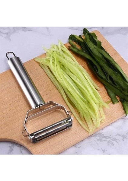 Paslanmaz Çelik Dekoratif Şekilli Jülyen Meyve Sebze Soyacağı modelleri