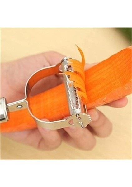 Paslanmaz Çelik Dekoratif Şekilli Jülyen Meyve Sebze Soyacağı fırsatları