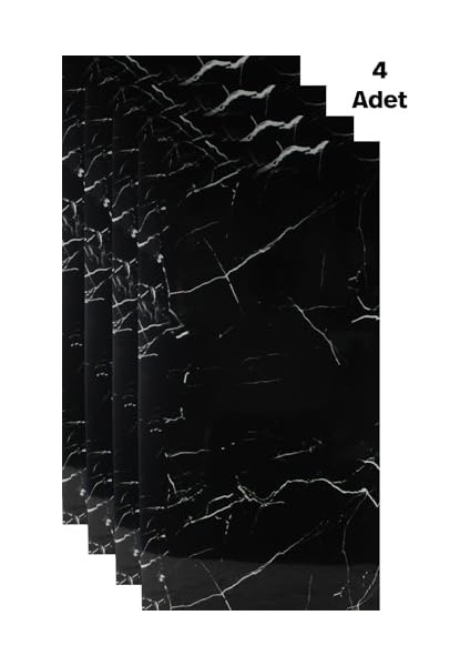 Siyah Mermer Desenli Kendinden Yapışkanlı Duvar Kağıdı - & Mutfak Yenileme modelleri