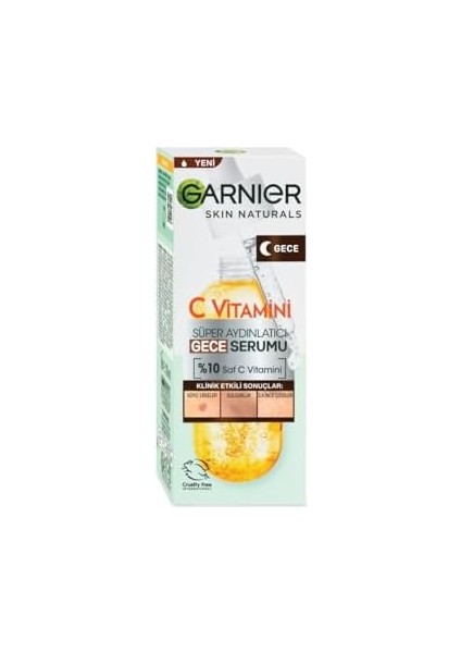 Garnier C Vitamini Süper Aydınlatıcı Gece Serumu fiyatları