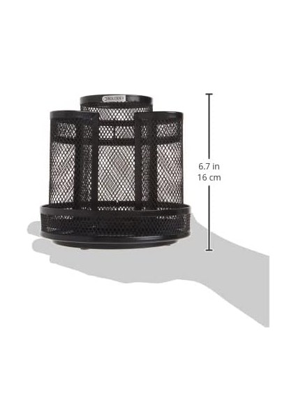 Mesh 1773083 Çalışma Masası Ayırıcı, Döndürülebilir, Siyah fiyatları