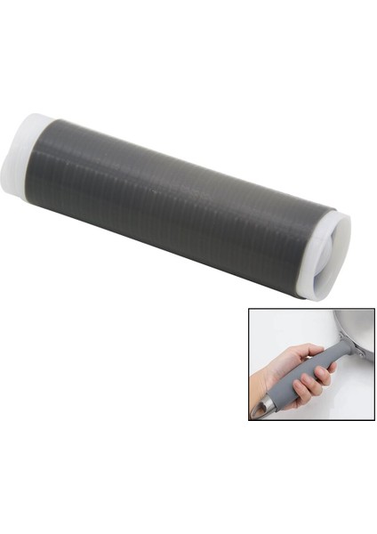 Yanmaz - Yıpratmaz Tava - Çok Amaçlı Silikon Sap Tutacak Kılıfı Pratik Montaj Aparatlı