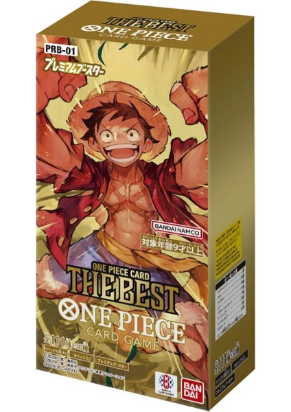 One Piece – The Best Premium Booster Display – PRB01 – Japon – 10 Booster With A 6 Kart Bandai