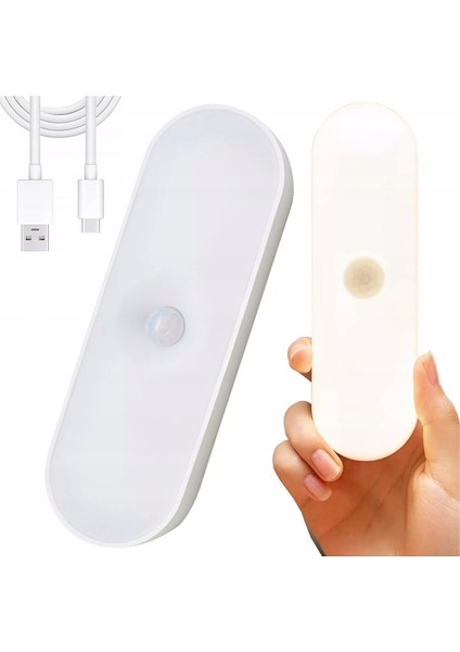 Hareket Sensörlü USB Şarjlı LED Işık Lamba-Oda, Mutfak, Salon ve Merdiven Işıklandırma modelleri