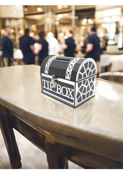 Gümüş - Silver Tip Box Bahşiş Kutusu ve Kumbara, Sandık Tipi Tipbox fiyatları