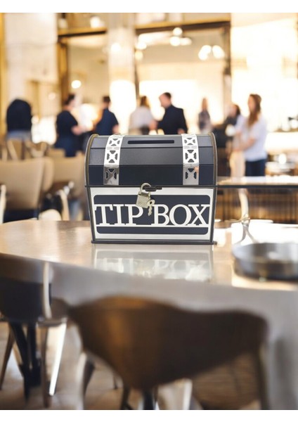 Gümüş - Silver Tip Box Bahşiş Kutusu ve Kumbara, Sandık Tipi Tipbox modelleri